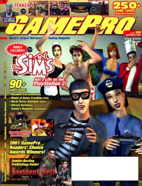 Cover of GamePro issue 166
