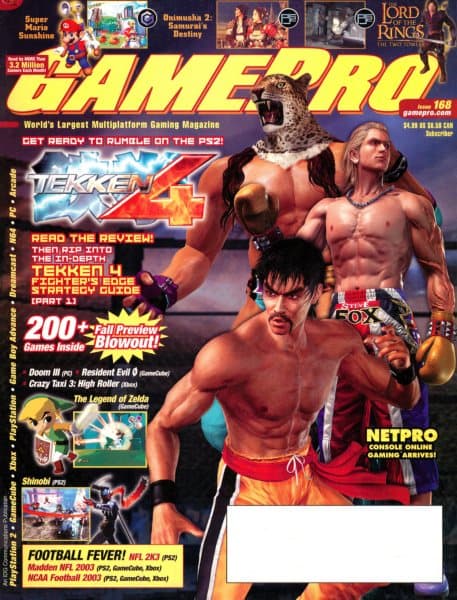 Cover of GamePro issue 168