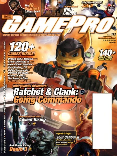 Cover of GamePro issue 182