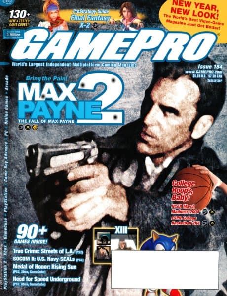Cover of GamePro issue 184
