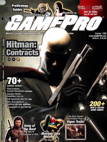 Cover of GamePro issue 186
