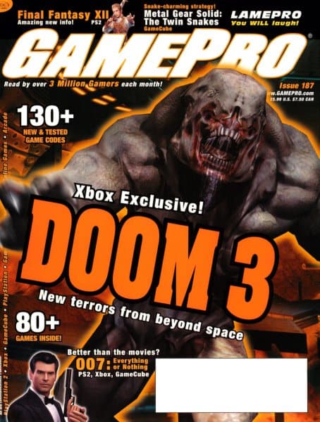 Cover of GamePro issue 187