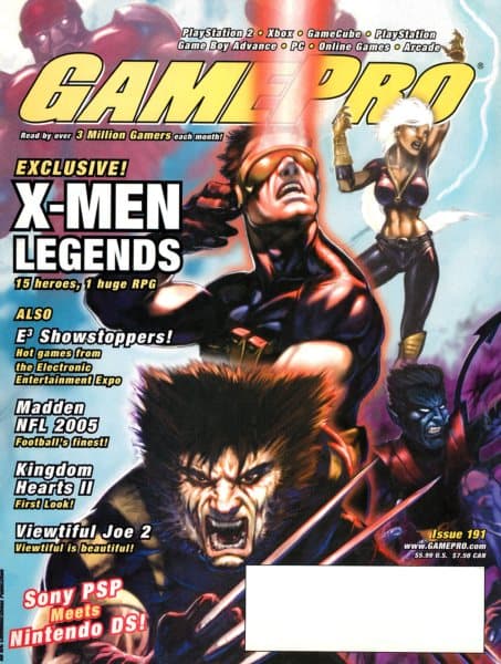 Cover of GamePro issue 191