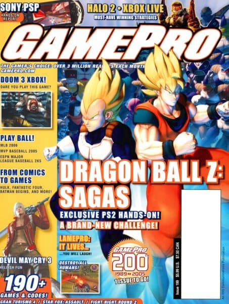 Cover of GamePro issue 199