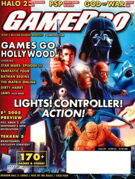 Cover of GamePro issue 201