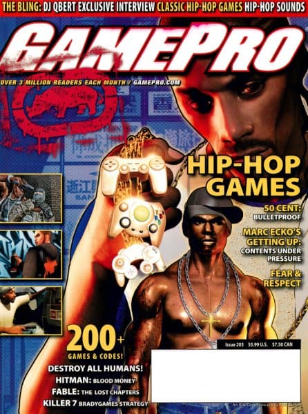 Cover of GamePro issue 203