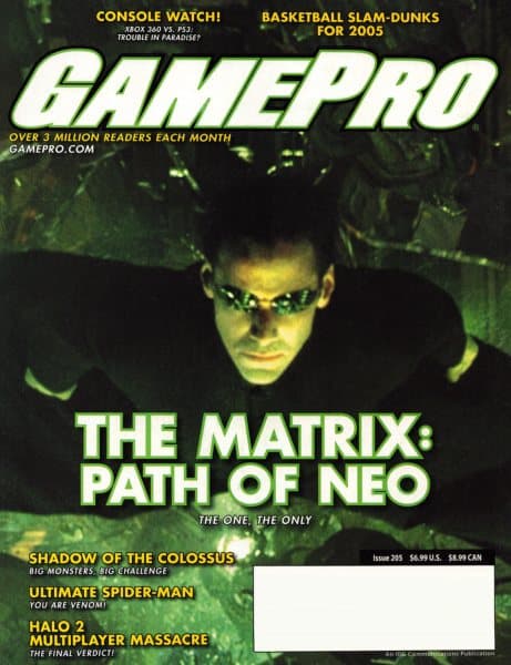 Cover of GamePro issue 205