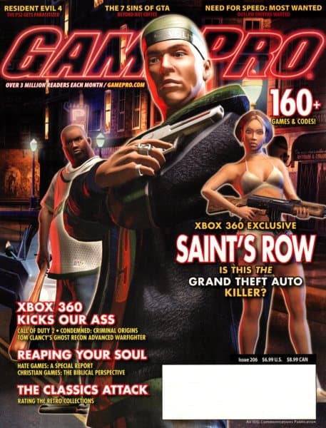 Cover of GamePro issue 206