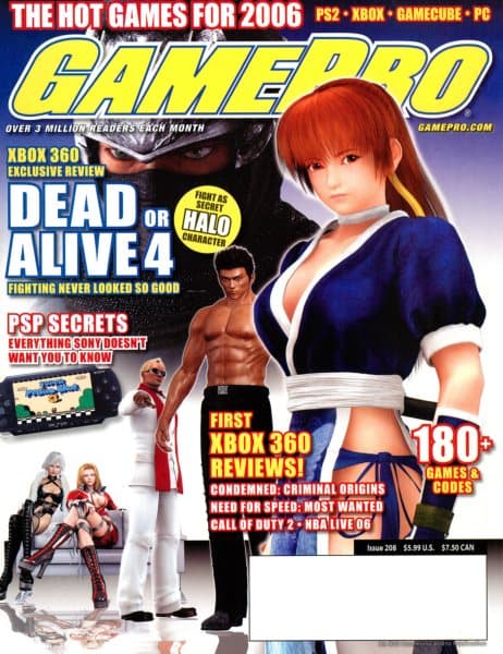 Cover of GamePro issue 208