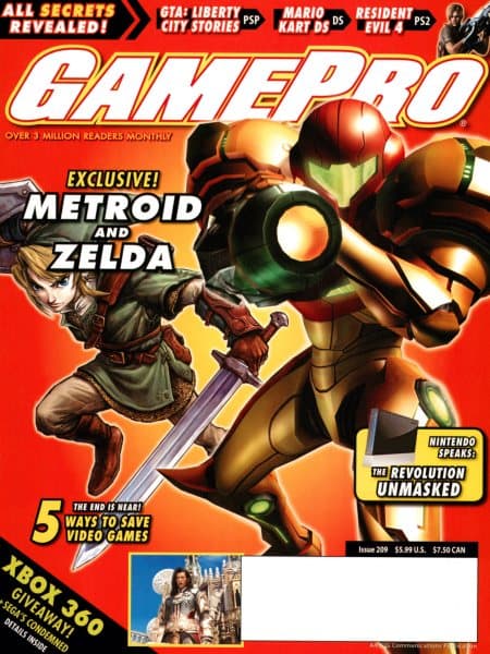 Cover of GamePro issue 209