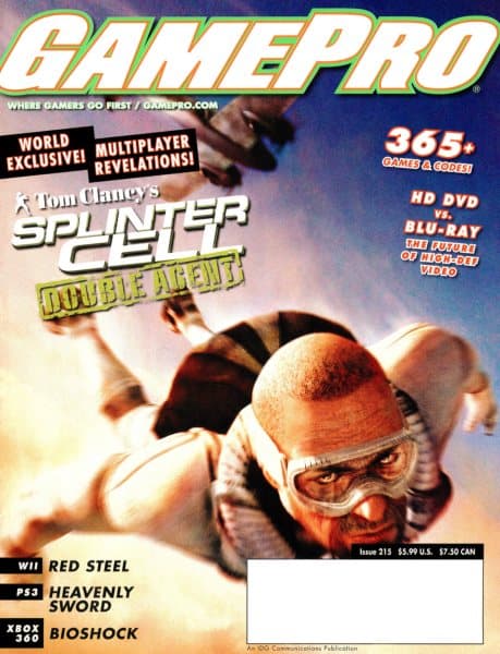 Cover of GamePro issue 215