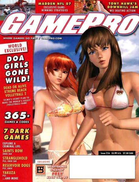 Cover of GamePro issue 216
