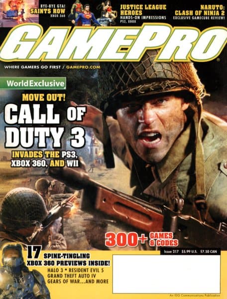Cover of GamePro issue 217