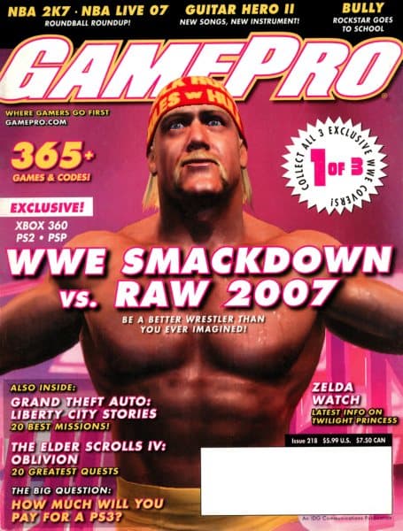 Cover of GamePro issue 218