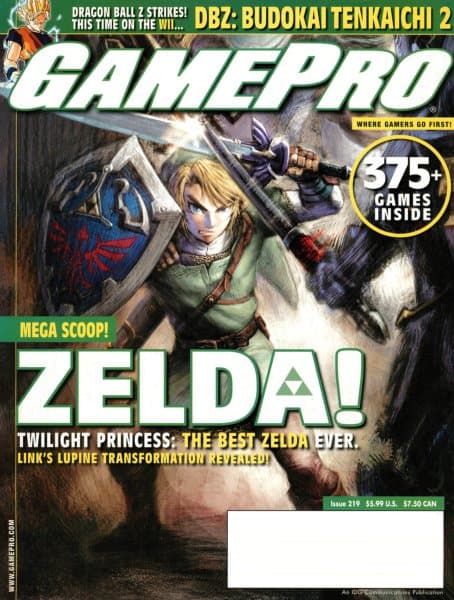 Cover of GamePro issue 219