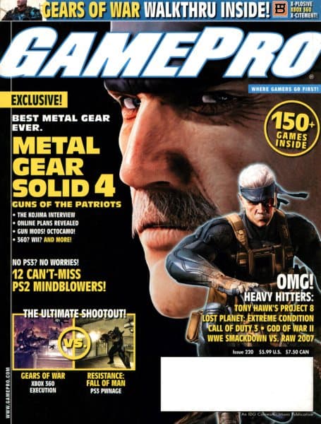 Cover of GamePro issue 220