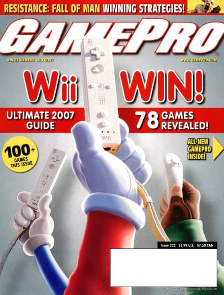 Cover of GamePro issue 222