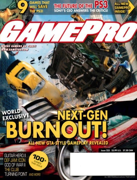 Cover of GamePro issue 223