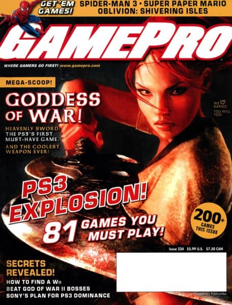 Cover of GamePro issue 224