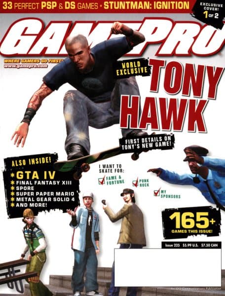 Cover of GamePro issue 225