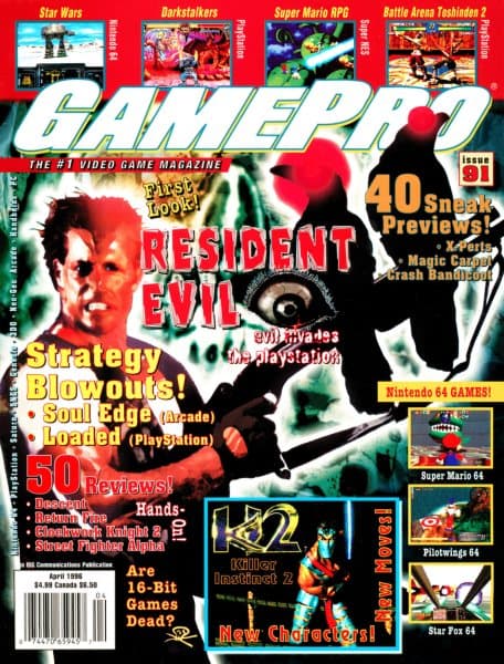 Cover of GamePro issue 91