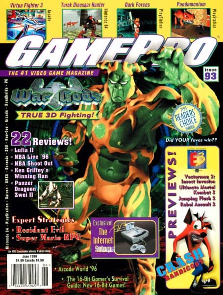 Cover of GamePro issue 93