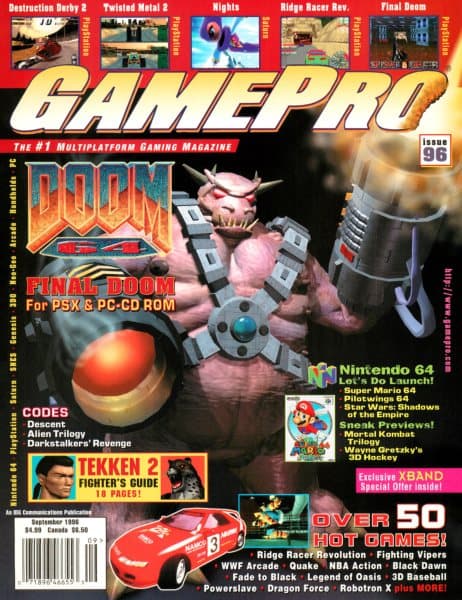 Cover of GamePro issue 96