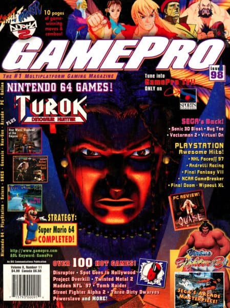 Cover of GamePro issue 98