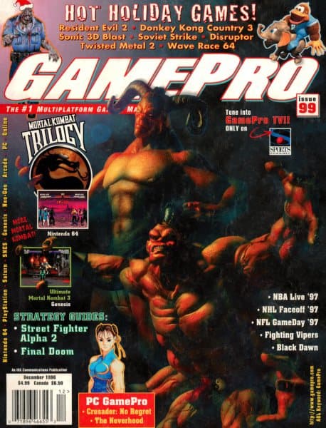 Cover of GamePro issue 99
