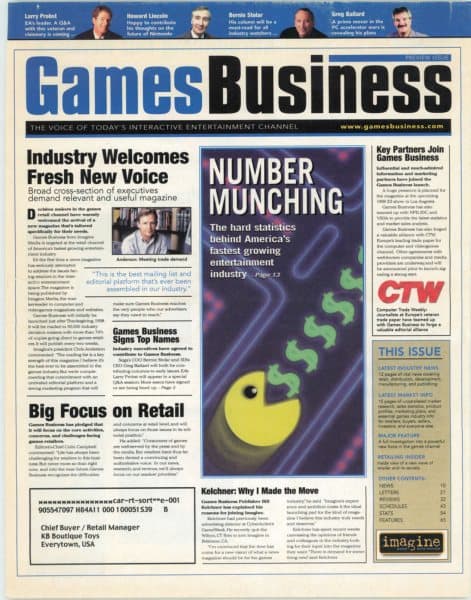 Cover of Games Business issue special