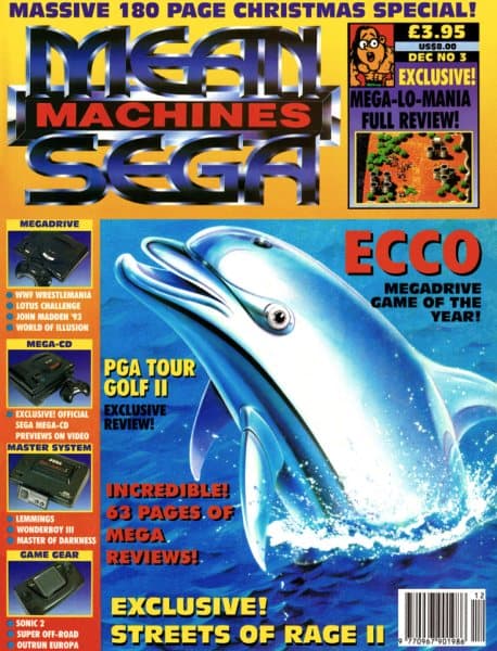 Cover of Mean Machines Sega issue 3