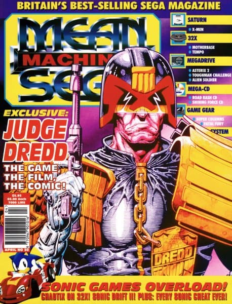 Cover of Mean Machines Sega issue 30