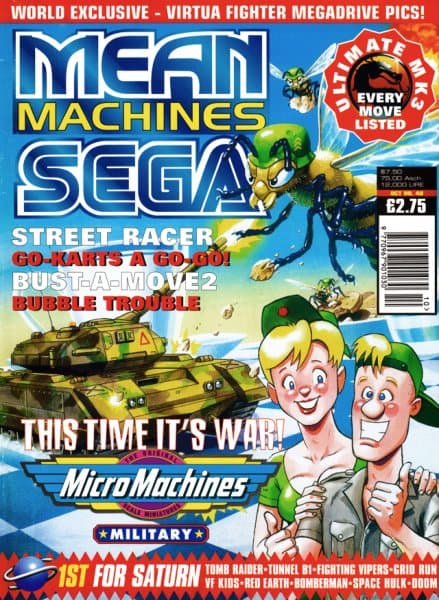 Cover of Mean Machines Sega issue 48