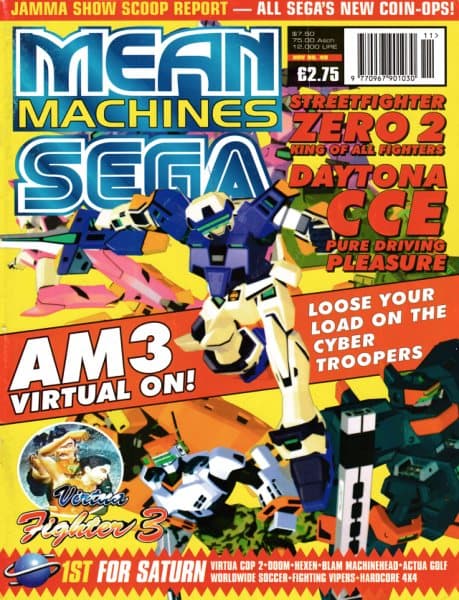 Cover of Mean Machines Sega issue 49