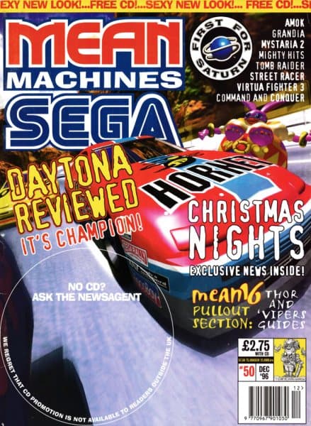 Cover of Mean Machines Sega issue 50