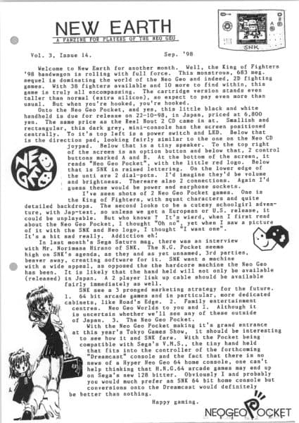 Cover of New Earth issue 14