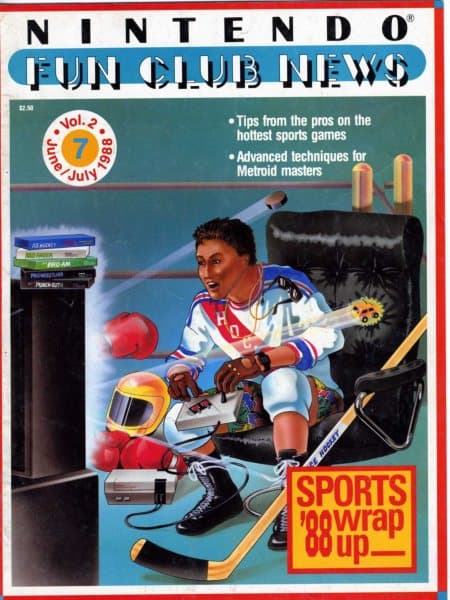 Cover of Nintendo newsletters issue 7