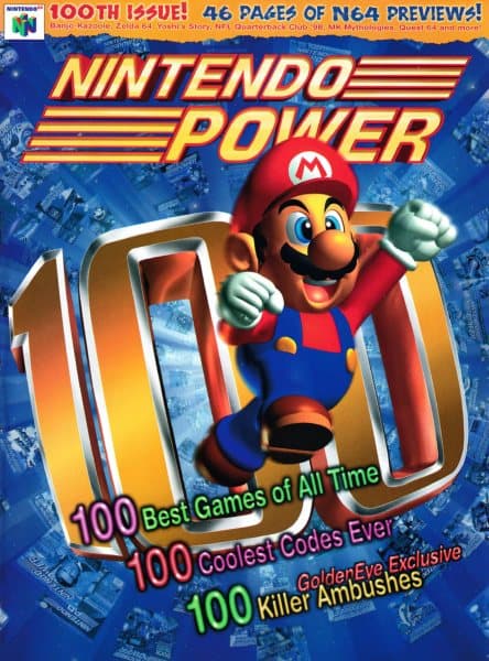 Cover of Nintendo Power issue 100