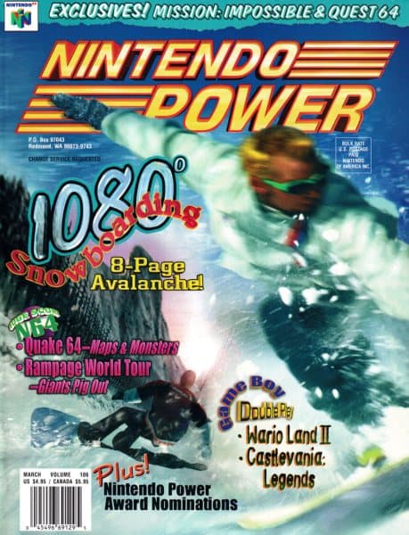 Cover of Nintendo Power issue 106