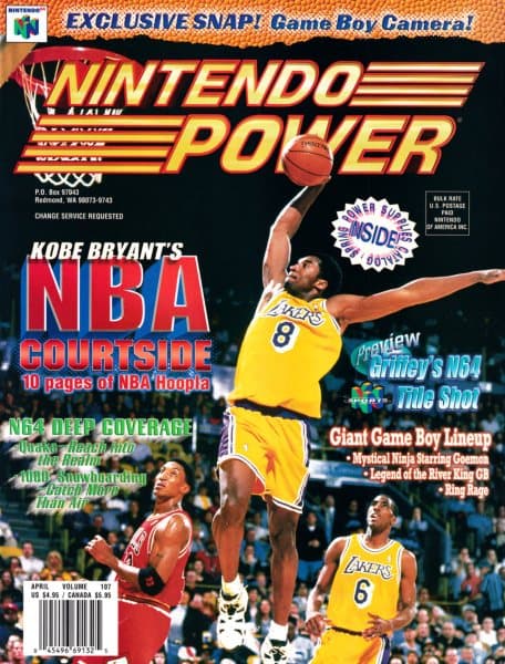 Cover of Nintendo Power issue 107