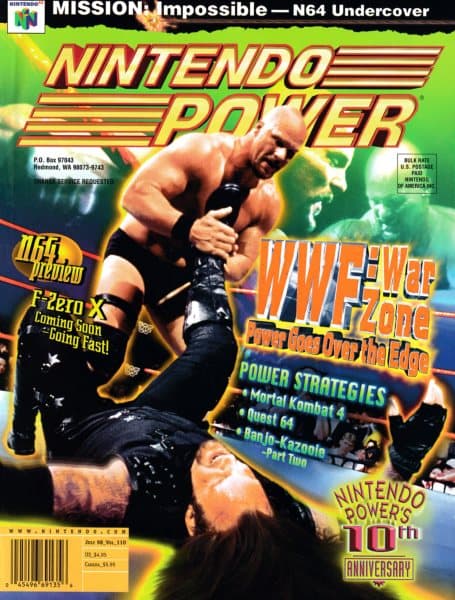 Cover of Nintendo Power issue 110