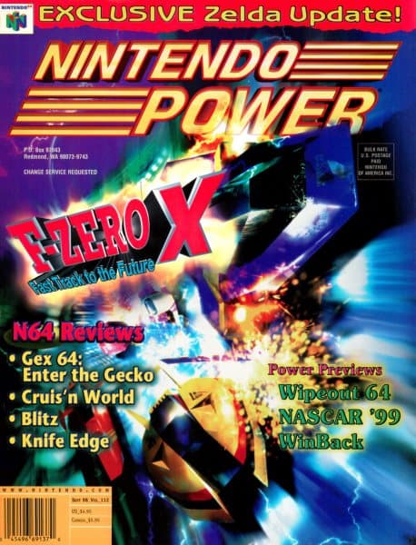Cover of Nintendo Power issue 112