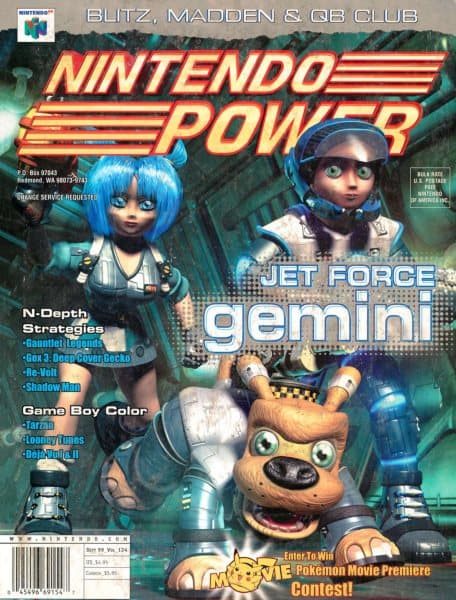 Cover of Nintendo Power issue 124