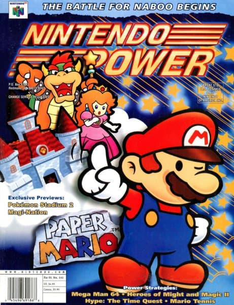 Cover of Nintendo Power issue 141