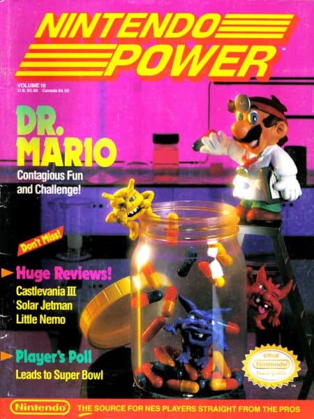 Cover of Nintendo Power issue 18