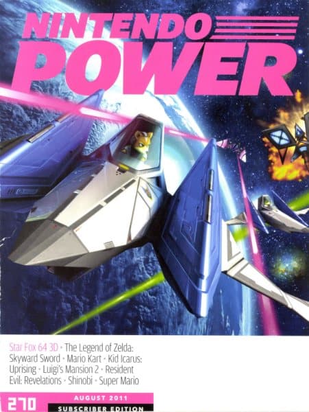 Cover of Nintendo Power issue 270