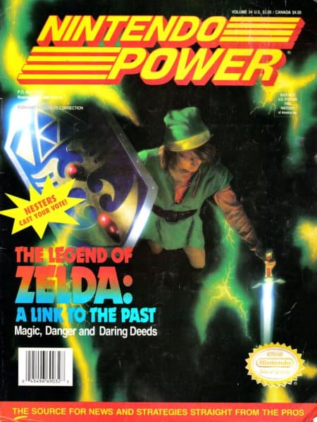 Cover of Nintendo Power issue 34