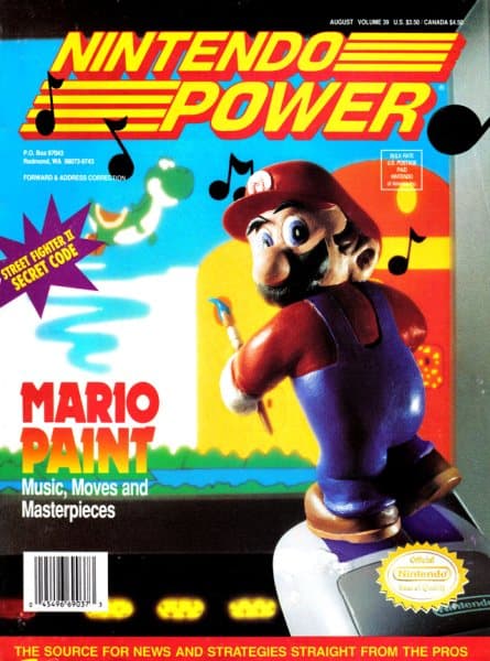 Cover of Nintendo Power issue 39