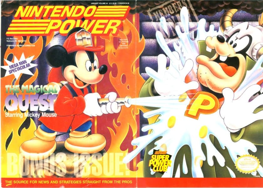 Cover of Nintendo Power issue 44