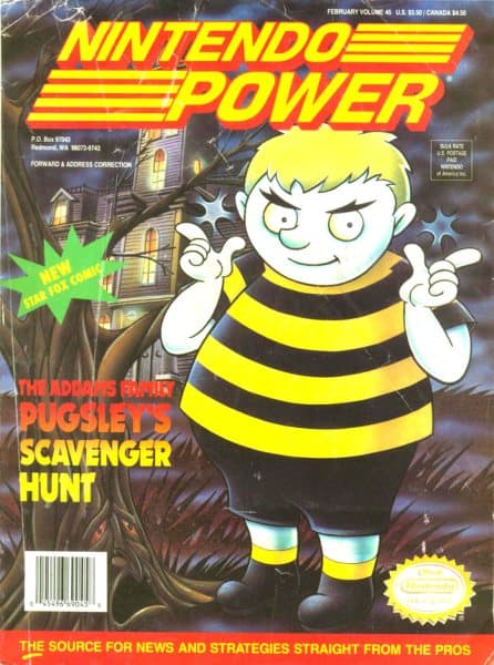 Cover of Nintendo Power issue 45
